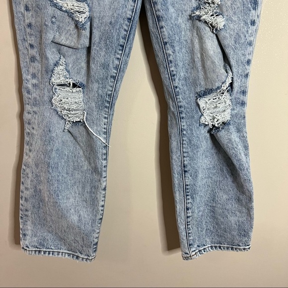 ABERCROMBIE & FITCH THE BOYFRIEND MID RISE BLUE JEANS SIZE 4 - Picture 4 of 8